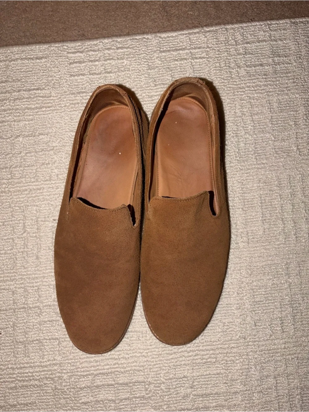 Tecovas Suede Loafer Size 13